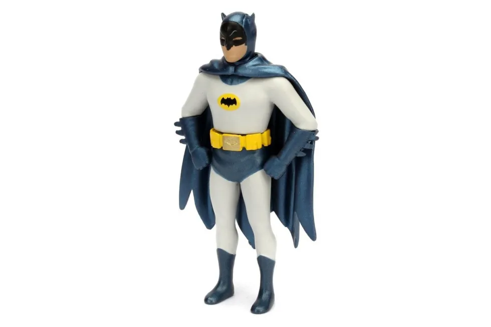 Batman Classic TV Series (1966) Batmobile Batman and Robin in 1/24 Diecast Model Car Jada 98259