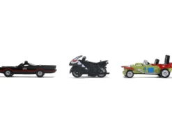 Batman 1966 1968 Classic TV Series 3 piece Set Nano Hollywood Rides Diecast Models Jada 31988