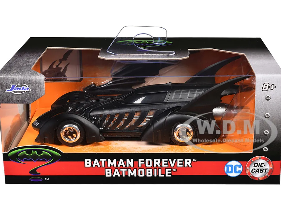1995 Batman Forever Batmobile 1/32 Diecast Model Car Jada 98717