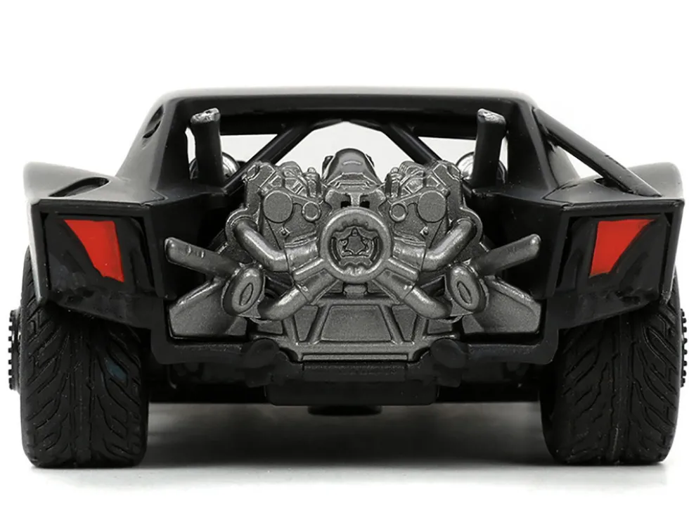 Batmobile Black "The Batman" (2022) Movie "Hollywood Rides" Series 1/32 Diecast Model Car by Jada