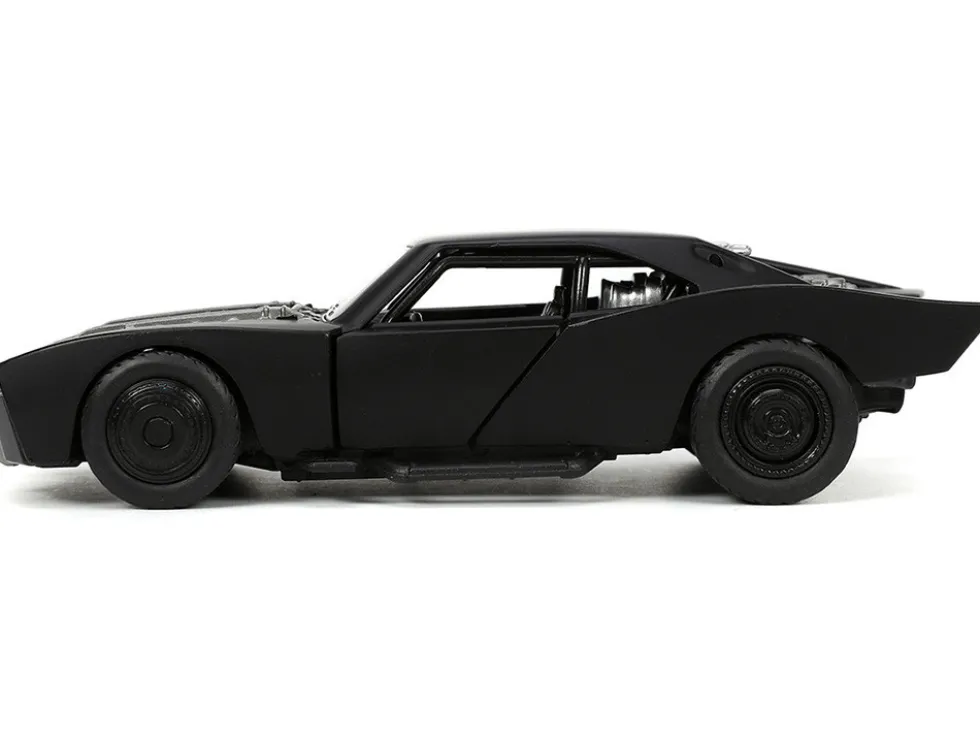 Batmobile Black "The Batman" (2022) Movie "Hollywood Rides" Series 1/32 Diecast Model Car by Jada