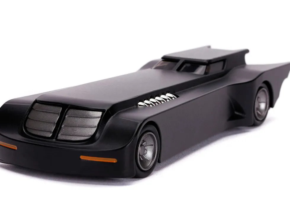 Batmobile Diecast Batman Figurine Batman The Animated Series 1992 1995 TV Series DC Comics Hollywood Rides Series 1/32 Diecast Model Car Jada 31705