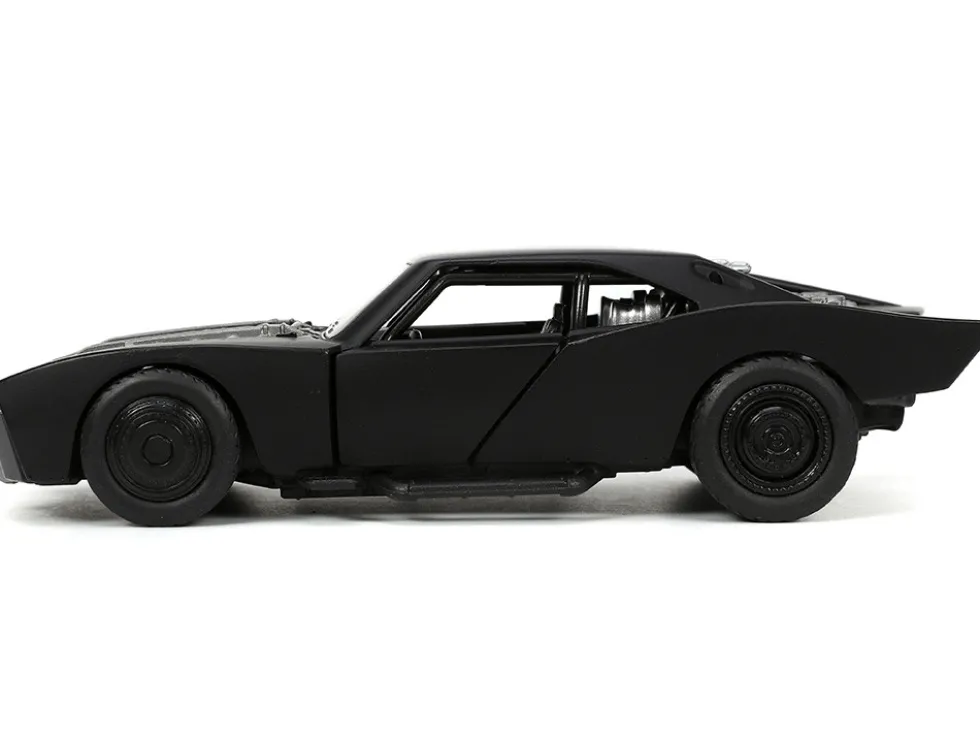 Batmobile Matt Black Batman Diecast Figurine The Batman 2022 Movie DC Comics 1/32 Diecast Model Car Jada 32042