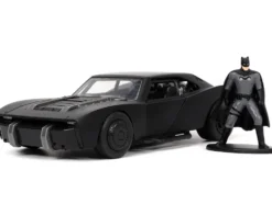 Batmobile Matt Black Batman Diecast Figurine The Batman 2022 Movie DC Comics 1/32 Diecast Model Car Jada 32042