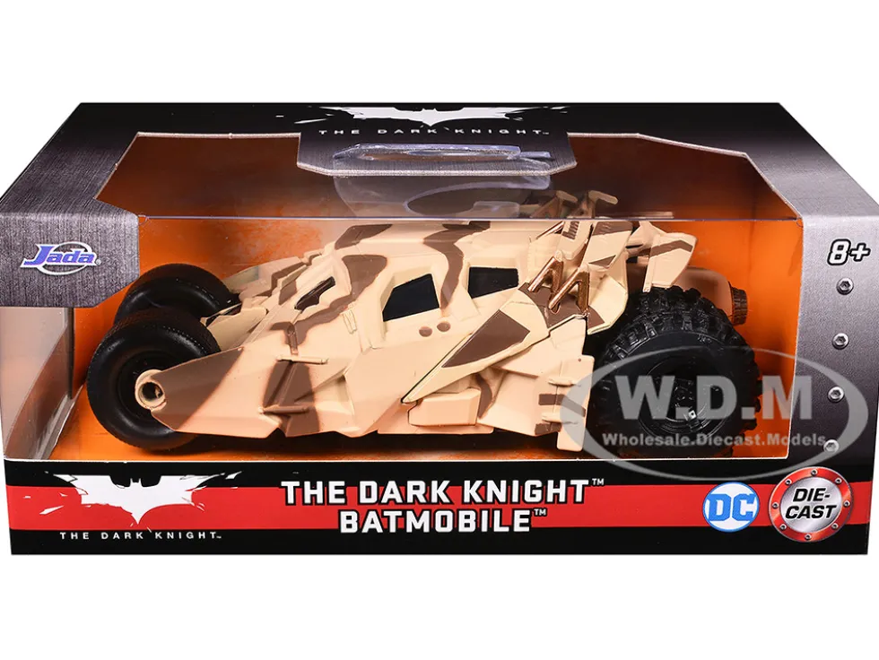 Batmobile Tumbler Camouflage "The Dark Knight Rises" (2012) Movie "Hollywood Rides" Series 1/32 Diecast Model Car by Jada