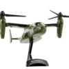 Bell Boeing MV 22B Osprey Marine Helicopter Squadron One HMX 1 United States Marine Corps 1/150 Diecast Model Postage Stamp PS5378-2