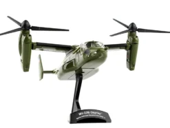 Bell Boeing MV 22B Osprey Marine Helicopter Squadron One HMX 1 United States Marine Corps 1/150 Diecast Model Postage Stamp PS5378-2