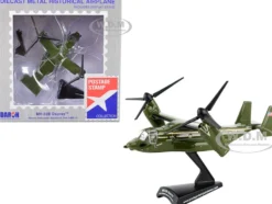 Bell Boeing MV 22B Osprey Marine Helicopter Squadron One HMX 1 United States Marine Corps 1/150 Diecast Model Postage Stamp PS5378-2