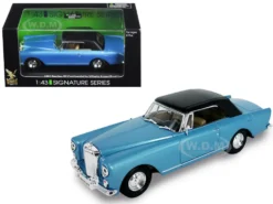 1961 Bentley Continental S2 Park Ward Blue 1/43 Diecast Model Car Road Signature 43215