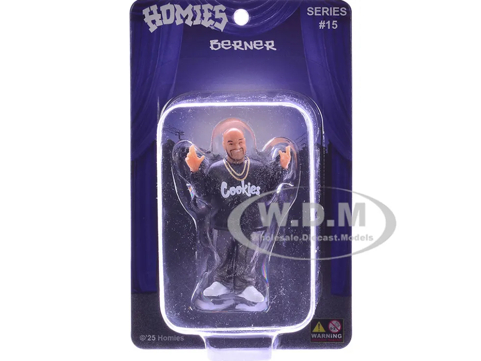 Berner 1.75" Figure "Special Release" #5 Series 15 Model by Homies