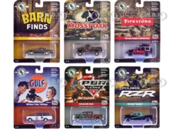 Big Country Collectibles 2025 Release 1 Set of 6 pieces 1/64 Diecast Model Cars by Auto World