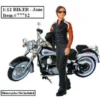 Biker Jane Figure For 1:12 Models American Diorama 77712