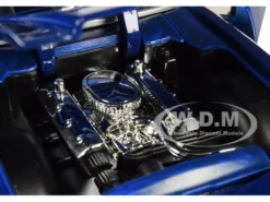 Billy's Chevrolet Camaro Z28 Dark Blue Collectible Coin Stranger Things 2016 TV Series 1/24 Diecast Model Car Jada 31110