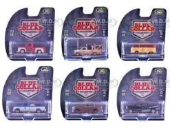 Blue Collar Collection Series 14 Set of 6 pieces 1/64 Diecast Model Cars by Greenlight