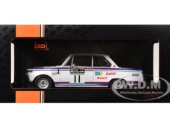 BMW 2002 #11 Achim Warmbold - Jean Todt "RAC Rally" (1973) 1/18 Diecast Model Car by IXO Models