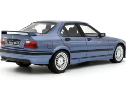 1992 BMW Alpina B6 2.8 Alpina Blue Metallic Limited Edition to 2500 pieces Worldwide 1/18 Model Car by Otto Mobile