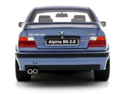 1992 BMW Alpina B6 2.8 Alpina Blue Metallic Limited Edition to 2500 pieces Worldwide 1/18 Model Car by Otto Mobile