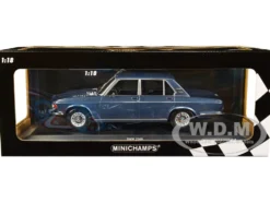1968 BMW 2500 Blue Metallic Limited Edition 504 pieces Worldwide 1/18 Diecast Model Car Minichamps 155029200