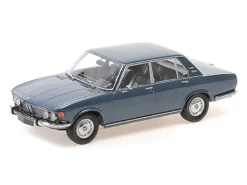 1968 BMW 2500 Blue Metallic Limited Edition 504 pieces Worldwide 1/18 Diecast Model Car Minichamps 155029200
