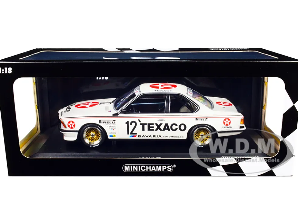 BMW 635 CSi #12 Ballot-Lena Metge Andruet Texaco 24H of Spa 1985 Limited Edition 300 pieces Worldwide 1/18 Diecast Model Car Minichamps 155852513