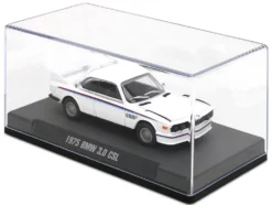 1975 BMW 3.0 CSL White with Red and Blue Stripes