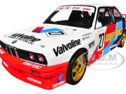 BMW E30 M3 #27 Atsushi Kawamoto - Anthony Reid "Japanese Touring Car Championship" (1986) "Competition" Series 1/18 Diecast Model Car by Solido