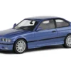 1999 BMW E36 M3 Coupe Estoril Blue Metallic 1/43 Diecast Model Car by Solido