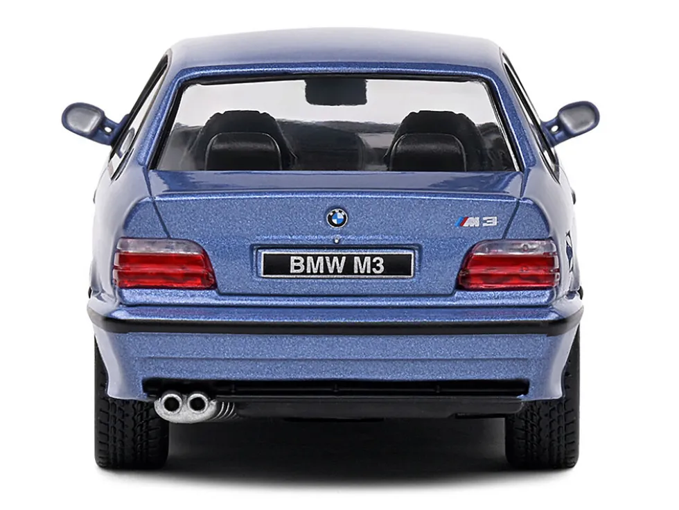 1999 BMW E36 M3 Coupe Estoril Blue Metallic 1/43 Diecast Model Car by Solido