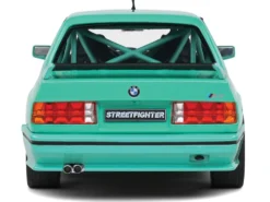 1990 BMW E30 M3 Custom "Drift Missile" Blue 1/18 Diecast Model Car by Solido
