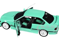 1991 BMW E36 M3 "Solido Works" Mint Green with Mint Green Interior 1/18 Diecast Model Car by Solido