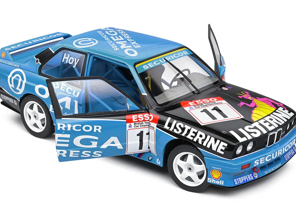 BMW E30 M3 #11 Will Hoy Winner BTCC British Touring Car Championship 1991 Competition Series 1/18 Diecast Model Car Solido S1801522