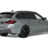 2023 BMW 530E XDrive M Silver Metallic 1/18 Model Car by GT Spirit