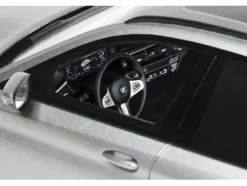 2023 BMW 530E XDrive M Silver Metallic 1/18 Model Car by GT Spirit