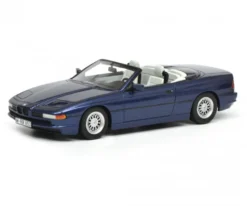 BMW 850i Cabriolet Blue Limited Edition 500 pieces Worldwide 1/18 Model Car Schuco 450006900