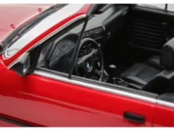 1986 BMW 325i Convertible Bright Red Limited Edition to 2000 pieces Worldwide 1/18 Model Car by Otto Mobile