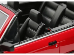 1986 BMW 325i Convertible Bright Red Limited Edition to 2000 pieces Worldwide 1/18 Model Car by Otto Mobile