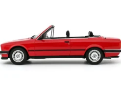 1986 BMW 325i Convertible Bright Red Limited Edition to 2000 pieces Worldwide 1/18 Model Car by Otto Mobile