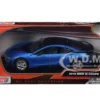 2018 BMW i8 Coupe Metallic Blue Black Top 1/24 Diecast Model Car Motormax 79359