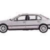 BMW 750IL Aspen Silver Metallic with Sun Roof Limited Edition 1/64 Diecast Model Car by Mini GT