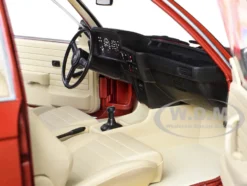 1980 BMW 323i Ruby Red Metallic 1/18 Diecast Model Car by Solido