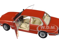 1980 BMW 323i Ruby Red Metallic 1/18 Diecast Model Car by Solido