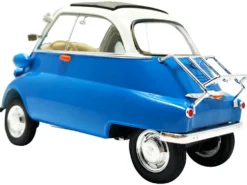 BMW Isetta Blue White NEX Models 1/18 Diecast Model Car Welly 24096