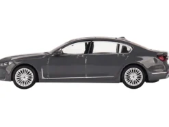 BMW 750Li xDrive Bernina Gray Amber Effect with Sunroof Limited Edition to 2400 pieces Worldwide 1/64 Diecast Model Car True Scale Miniatures MGT00515