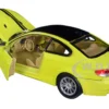BMW M3 Coupe Neon Yellow Matt Black Top Stripes GT Racing Series 1/24 Diecast Model Car Motormax 79511y