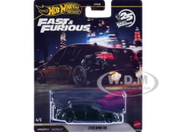 2010 BMW M5 Dark Blue Metallic "Fast & Furious 6" (2013) Movie "Fast & Furious" Series Diecast Model Car by Hot Wheels