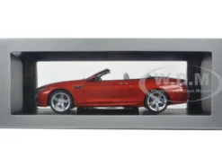 BMW M6 F12M Convertible Sakhir Orange 1/18 Diecast Model Car Paragon Models 97063