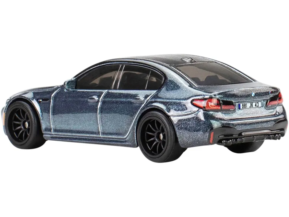 2021 BMW M5 Gray Metallic with Black Top "Mission: Impossible – Dead Reckoning" (2023) Movie "Pop Culture" Series Diecast Model Car by Hot Wheels