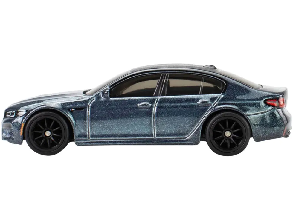 2021 BMW M5 Gray Metallic with Black Top "Mission: Impossible – Dead Reckoning" (2023) Movie "Pop Culture" Series Diecast Model Car by Hot Wheels