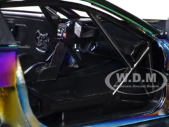 BMW M4 GT3 Chameleon Chrome "Custom Wrap" Series 1/24 Diecast Model Car by Motormax