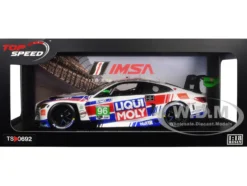 BMW M4 GT3 EVO #96 Robby Foley - Patrick Gallagher - Jens Klingmann - Jake Walker "Turner Motorsport" IMSA "Hours of Daytona" (2025) 1/18 Model Car by Top Speed